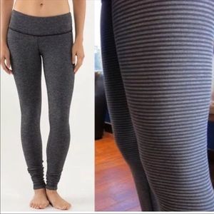 Lululemon reversible wonder under leggings size 6.